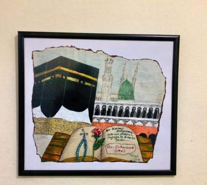 Önce Engelleri Aştı Sonra Resim Sergisi Açtı