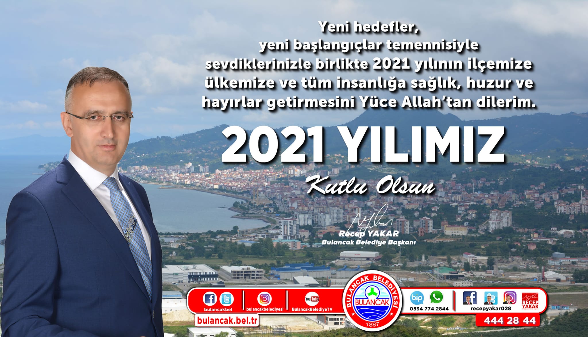 Başkan Yakar’dan Yeni Yıl Mesajı