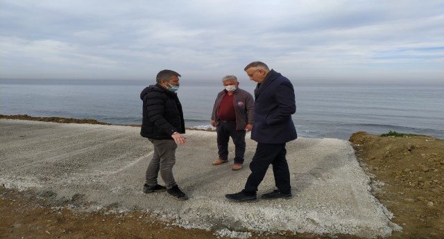 Bisiklet ve Yürüyüş Yolunun Yapımına Başlandı