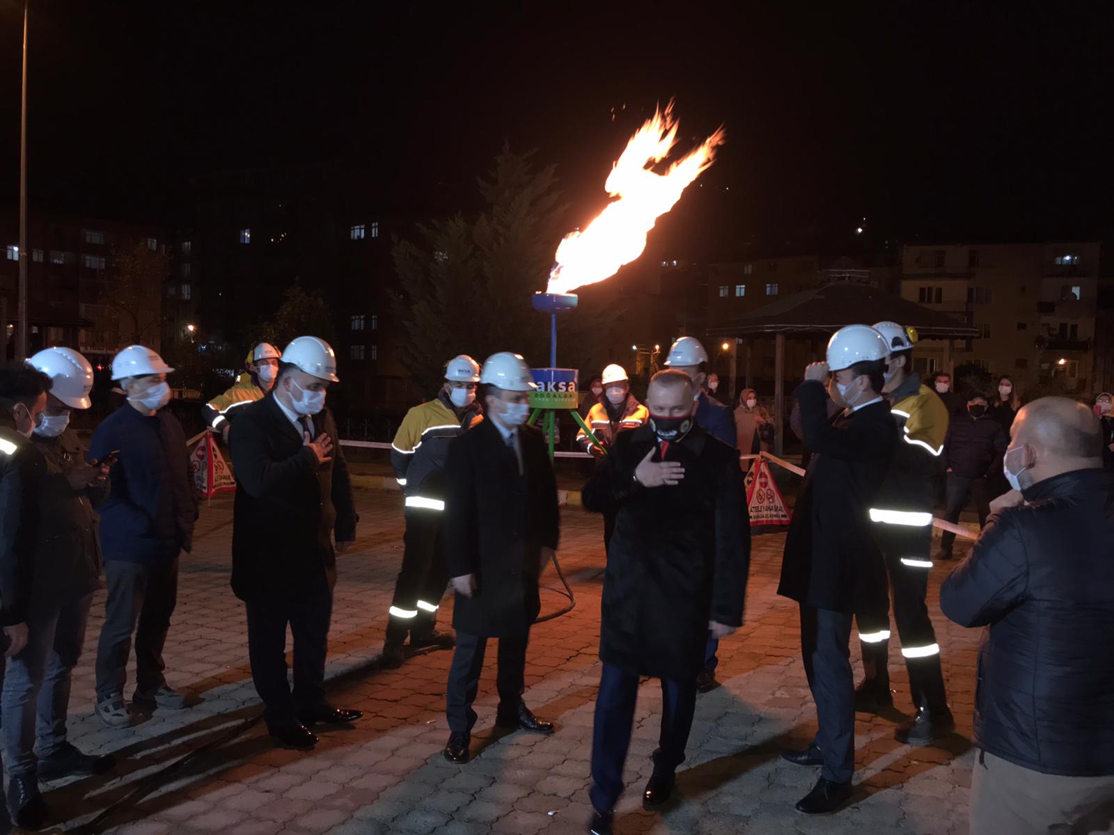 KEŞAP’TA DOĞALGAZ SEVİNCİ