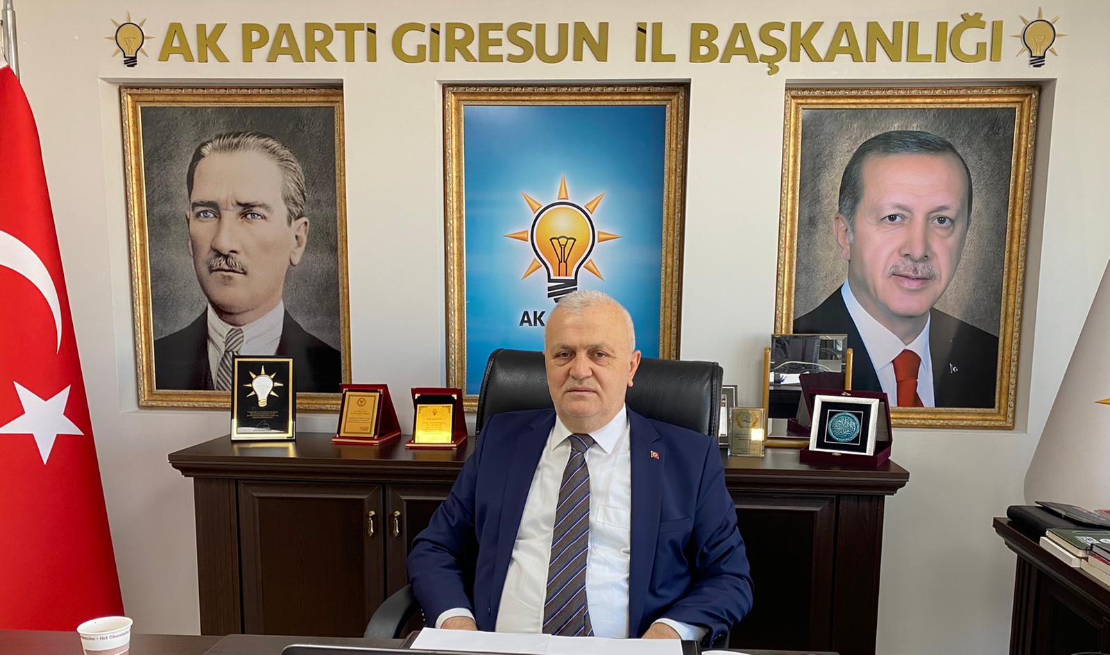 AK Parti Giresun 7. Olağan İl Kongresi 8 Şubat'ta