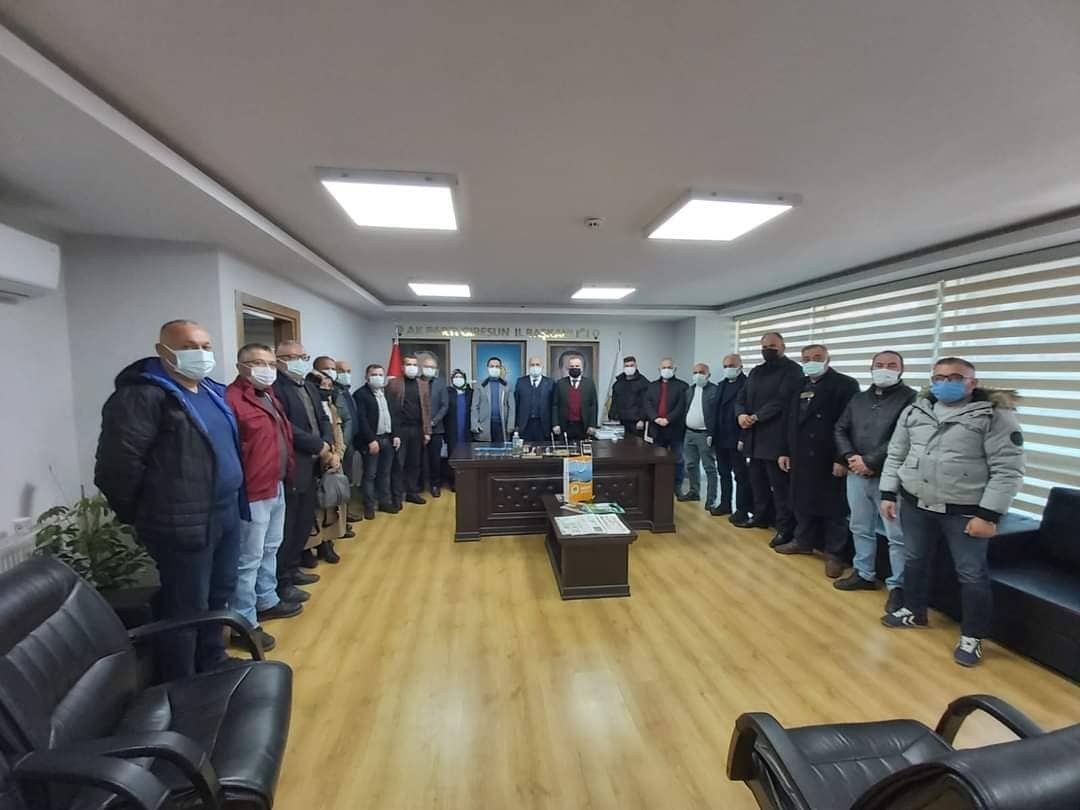 Başkan Emür'den Tatlı ve Kılıç'a Ziyaret
