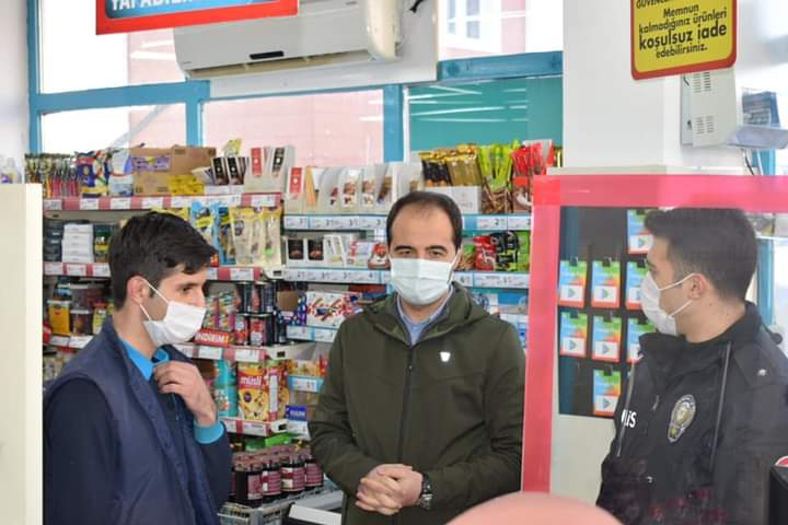 ALUCRA KAYMAKAMI ESNAFI DENETLEDİ
