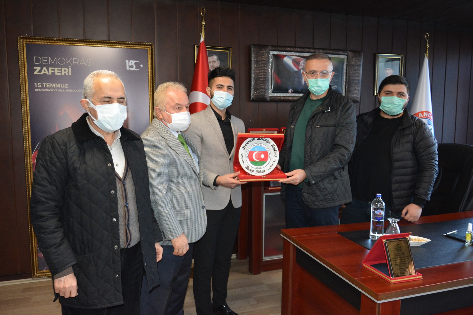 GESOB ve Giresun Azebaycanlılar Derneği’nden Teşekkür ziyareti
