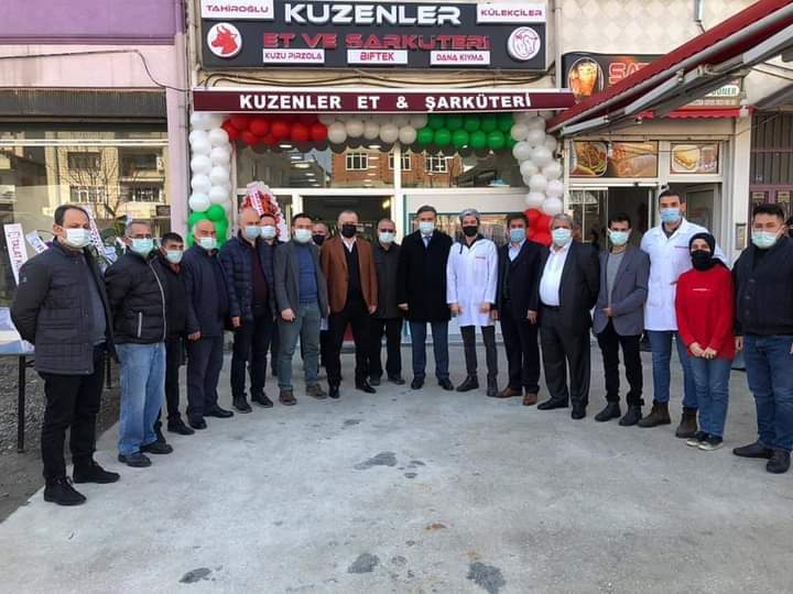 Başkan Emür, İşyeri Açılışına Katıldı