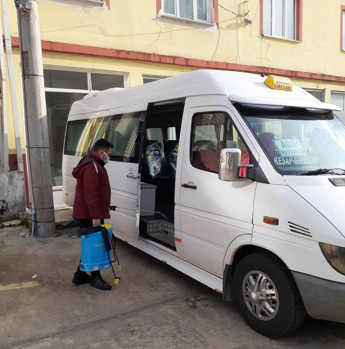 COVİD-19 BİRİMİ VÜRÜSE KARŞI HARIL HARIL