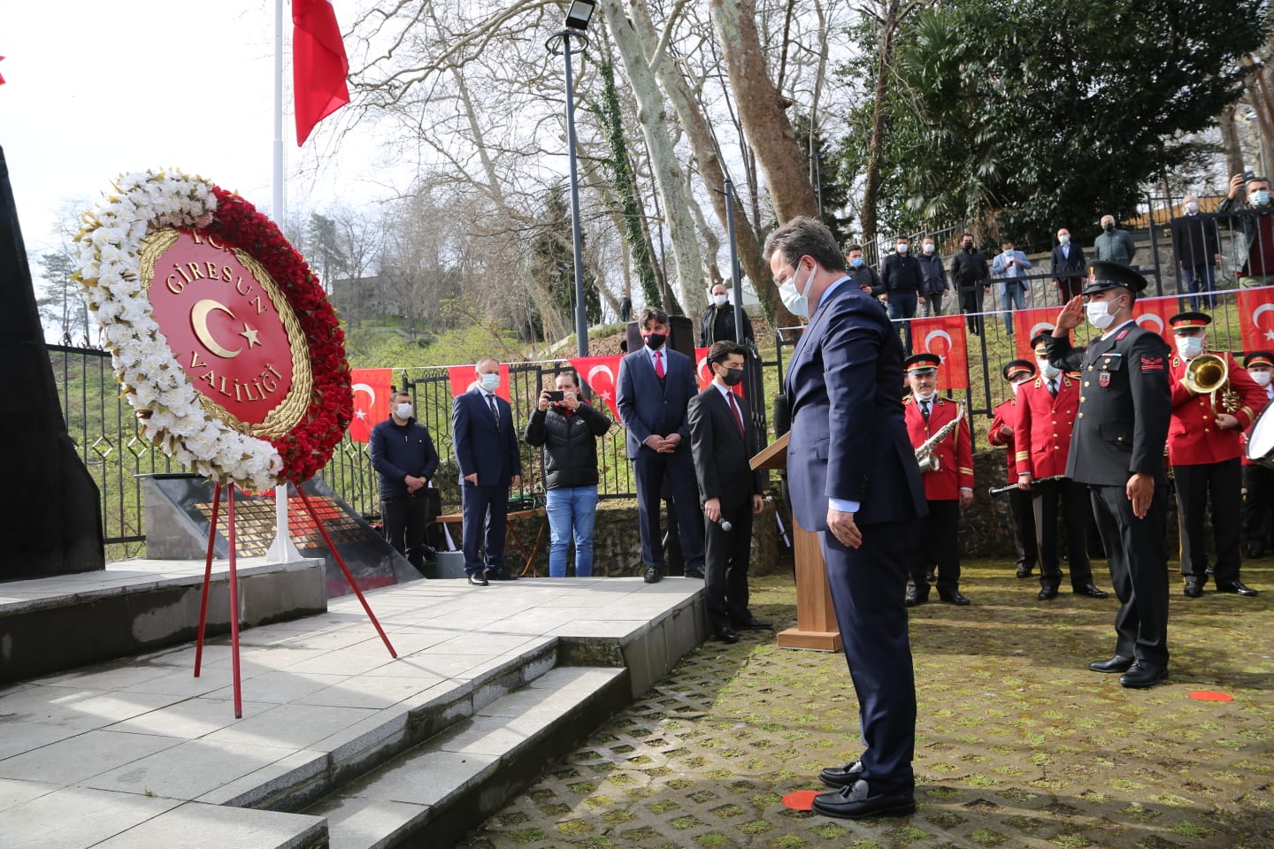 Şehitlerimiz Giresun Kalesi’nde Dualarla Anıldı