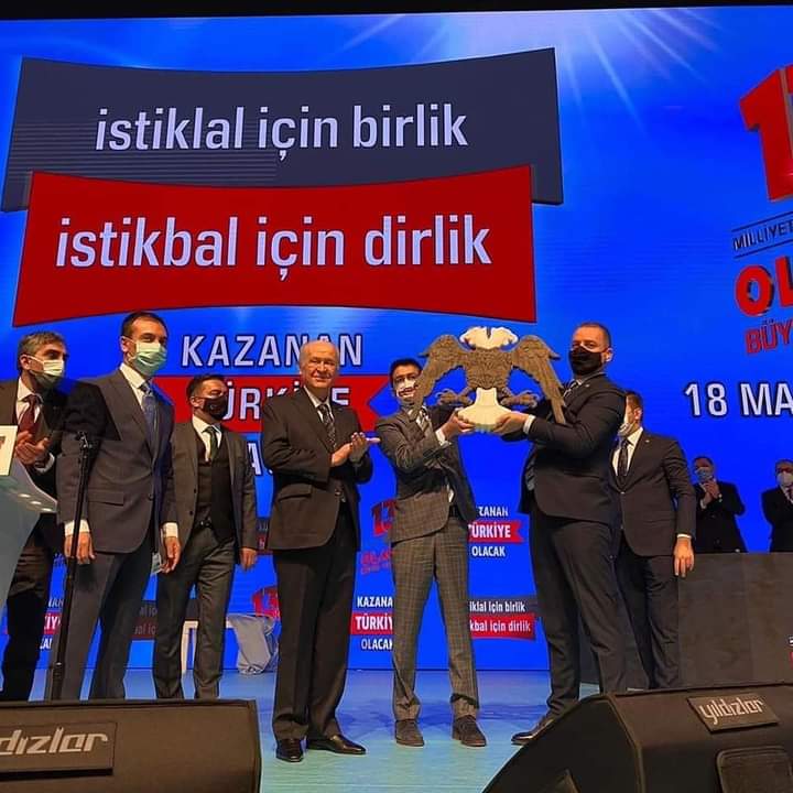 Giresunun Mhp Belediye Başkanları Kurultaya katıldı.