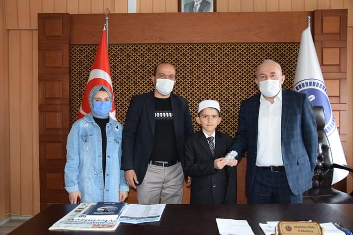 Giresun Birincisi Kamadan Ödülünü Aldı