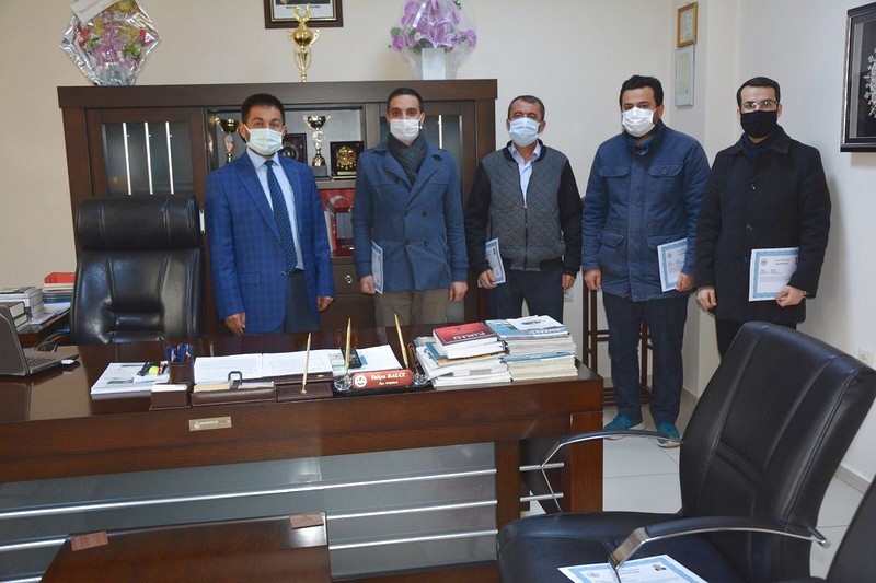 Alucra Kaymakamından Diyanet Personeline Başarı Belgesi