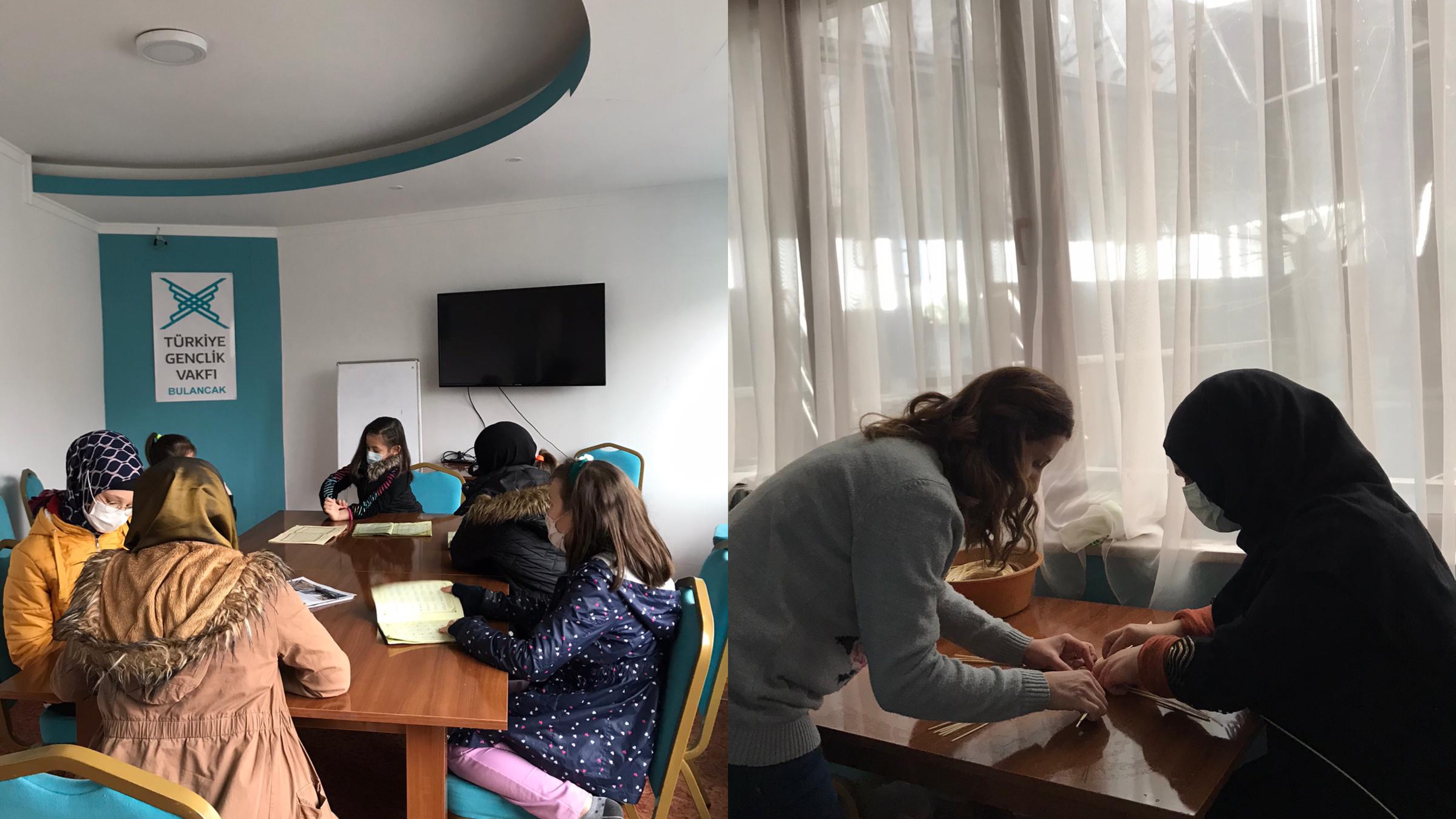 TÜGVA'DA ANNELİ-ÇOCUKLU KURSLAR