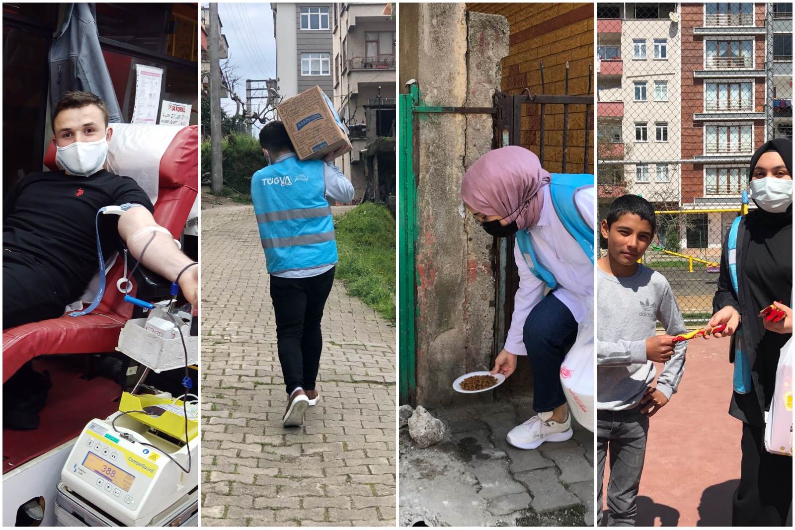 TÜGVA Bulancak gençliği “Paylaşıyor”
