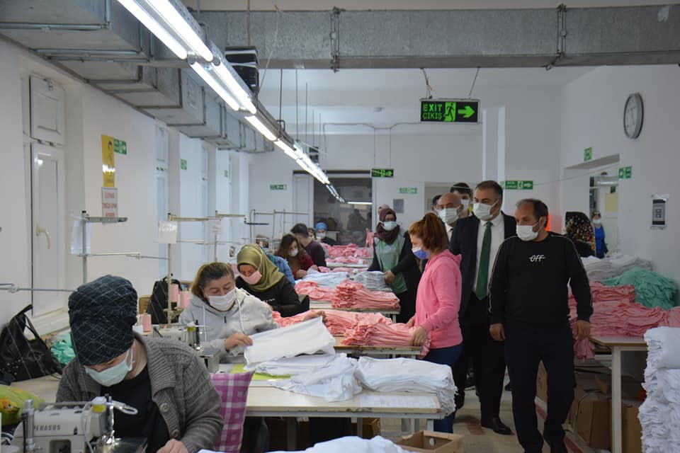 BAŞKAN İSTİHDAM GARANTİLİ KURSUN AÇILIŞINI YAPTI 