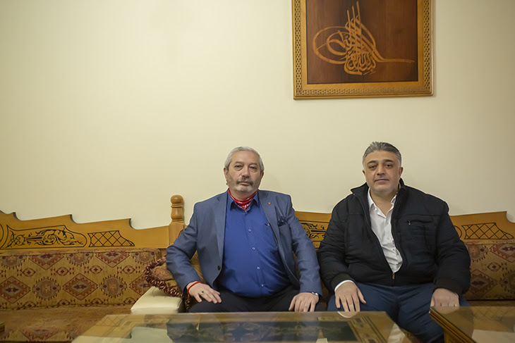 Çamoluk Dernek başkanı Hacı Canik'in basın açıklaması