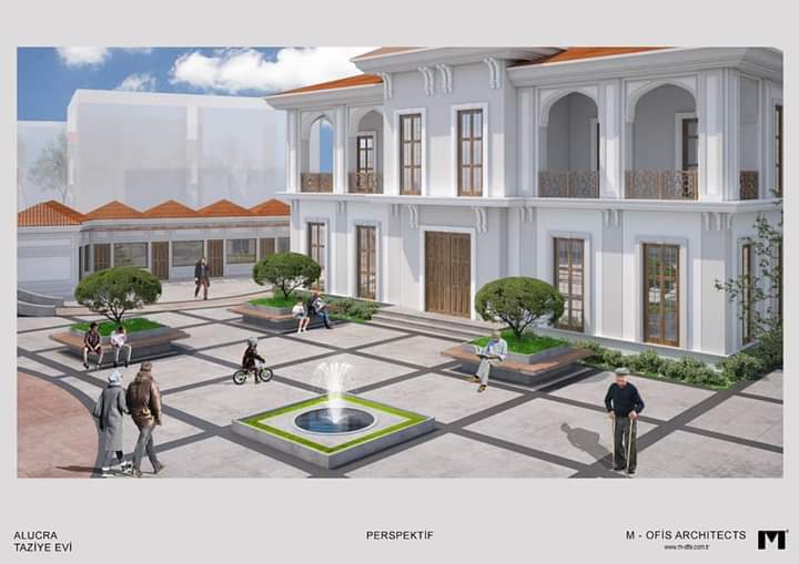 ALUCRA MERKEZ CAMİİ EK HİZMET BİNALARININ TEMELİ ATILDI