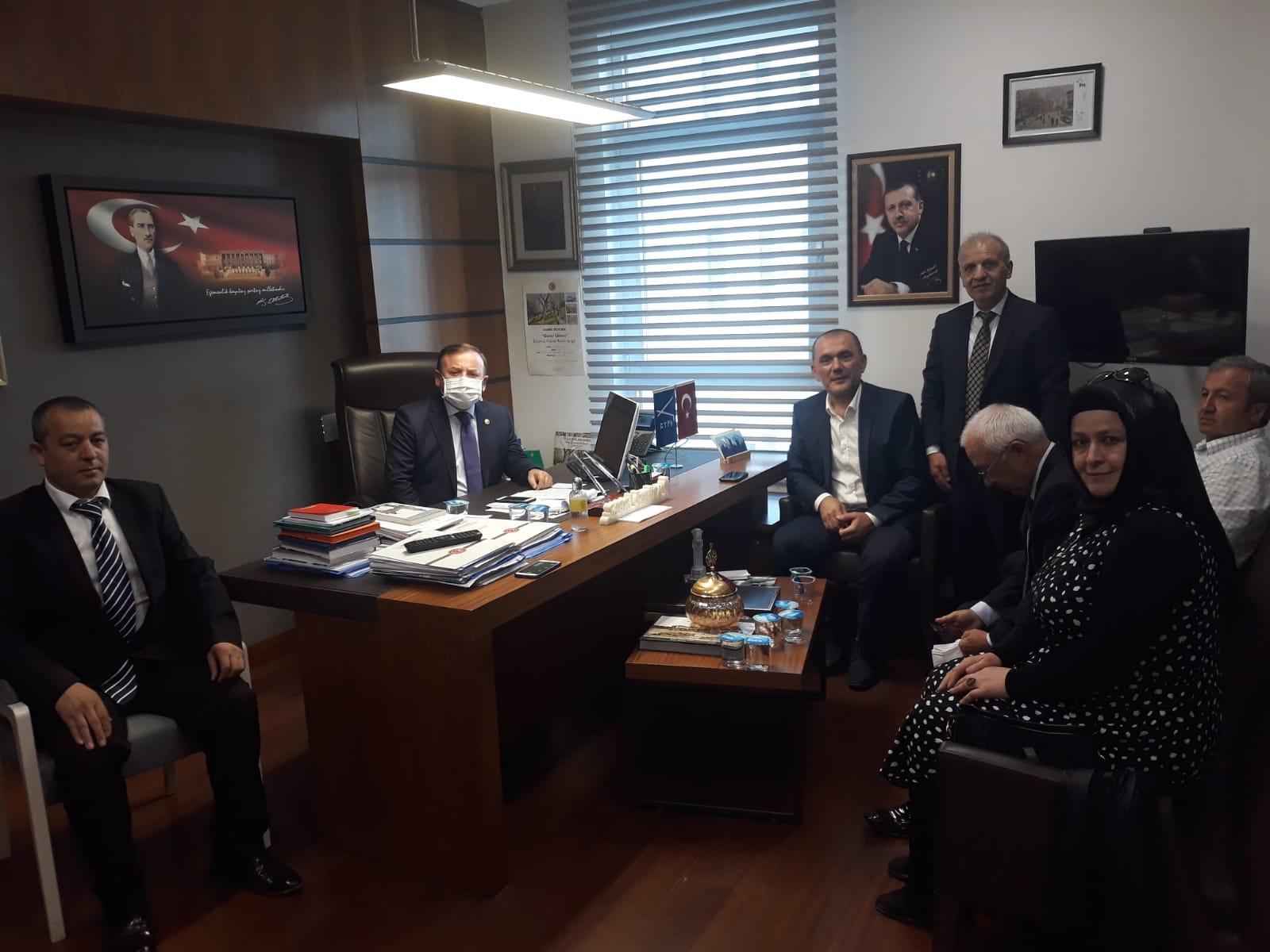 TİRDEF Yönetimi Ankara’da TBMM ve Haymana’da bir dizi ziyarette bulundu.