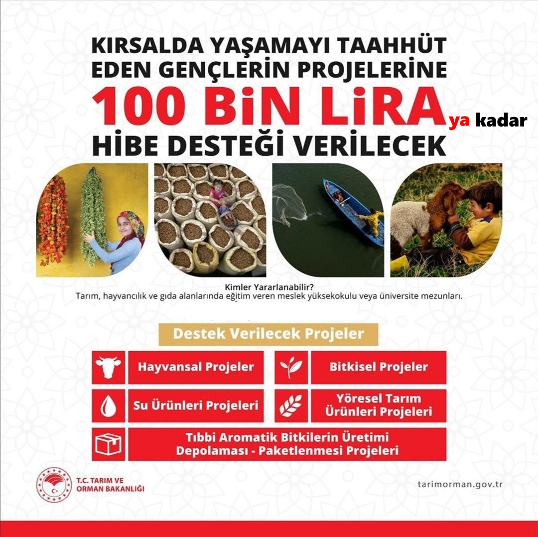 KIRSAL KALKINMADA UZMAN ELLERİN DESTEKLENMESİNE İLİŞKİN KARAR YAYIMLANDI