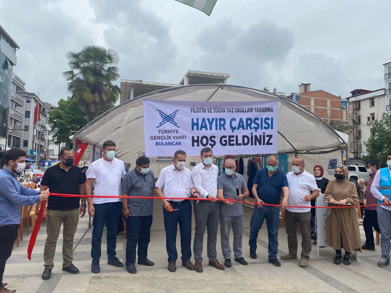 TÜGVA Bulancak Hayır Çarşısı dualarla açıldı