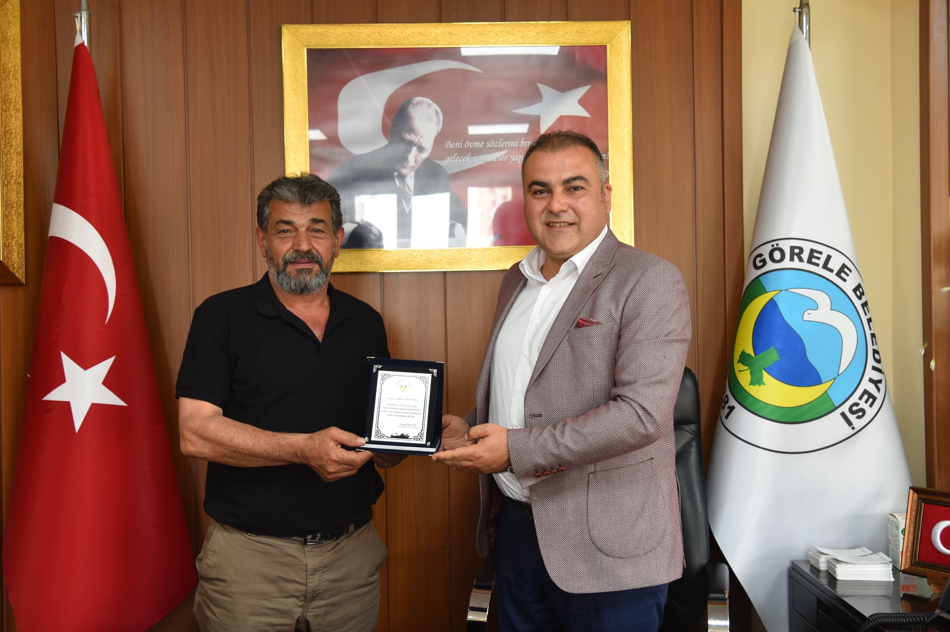 GÖRELE BELEDİYESİ ZABITA AMİRİ EMEKLİ OLDU