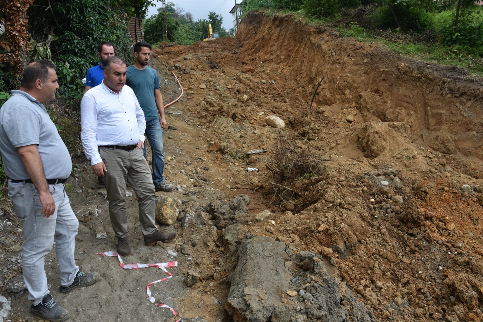 Görele'de Yol Çalışmaları Başladı