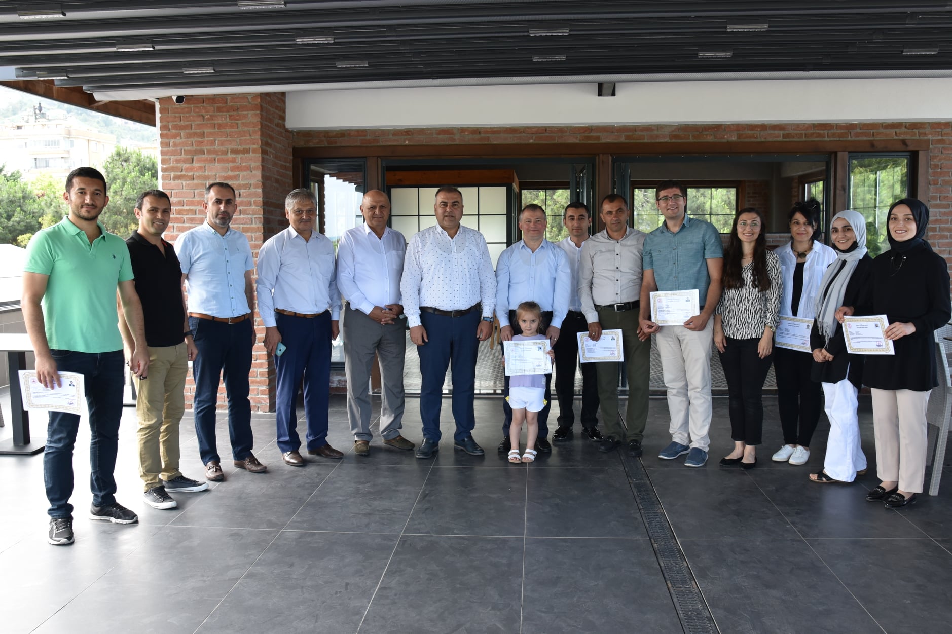 BAŞKAN ÖĞRETMENLERLE BİR ARAYA GELDİ