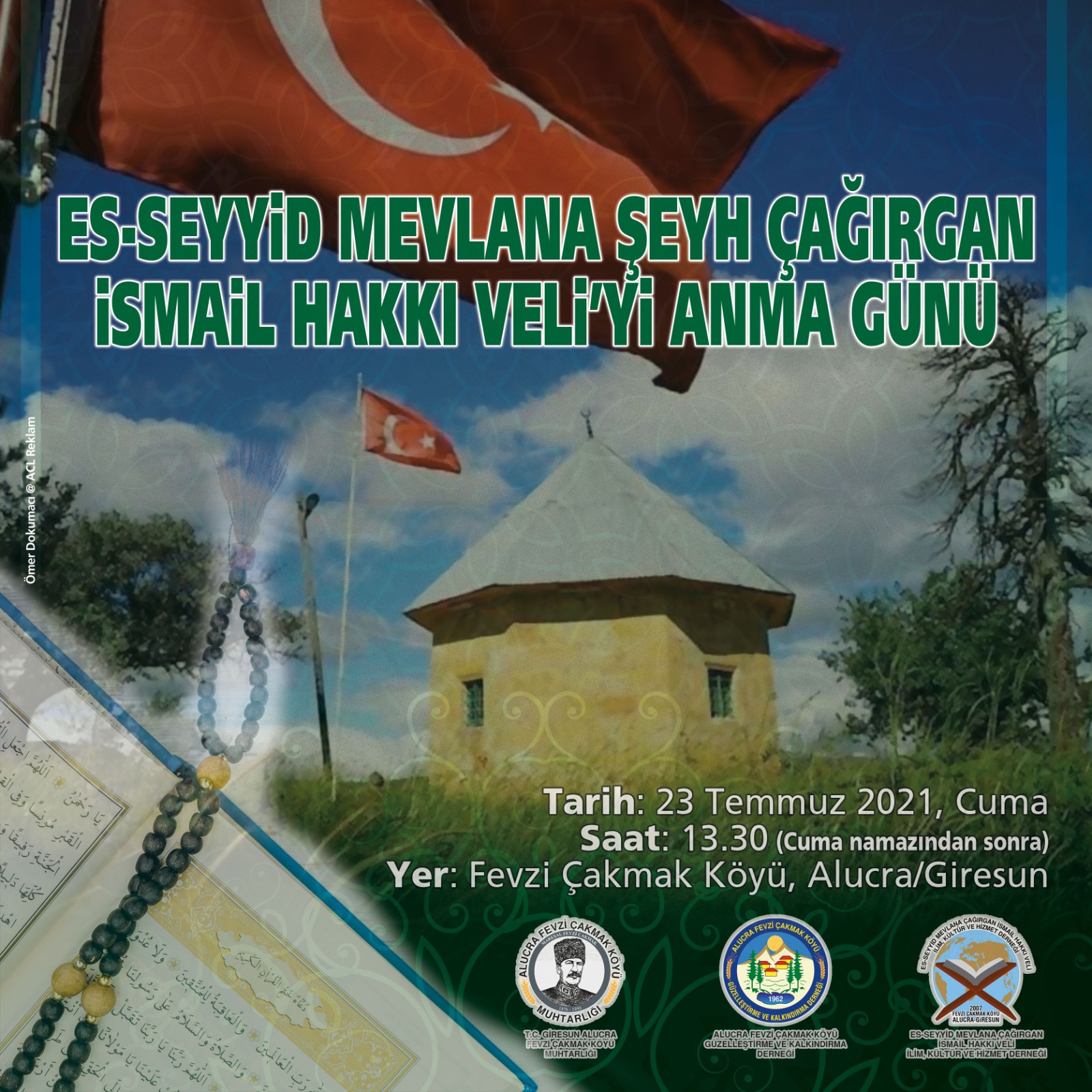  Alucrada Çağırgan Baba Anılacak