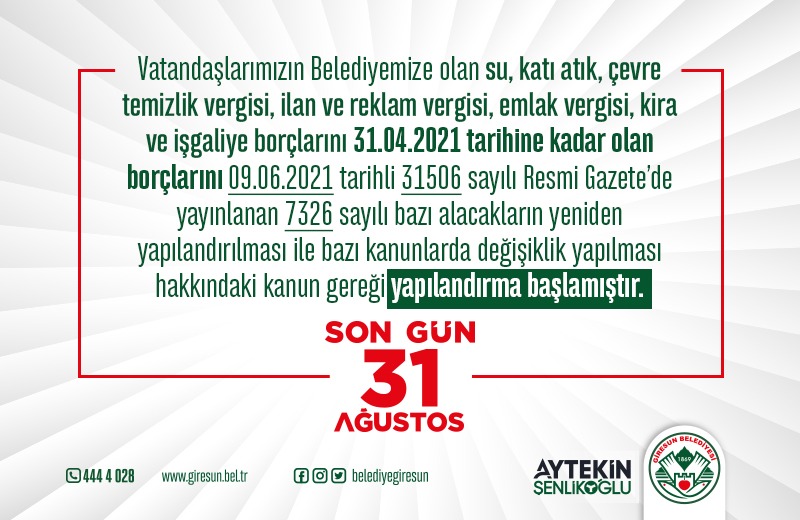 BORÇLARINIZI YAPILANDIRMAK İÇİN SÜRE KISALIYOR