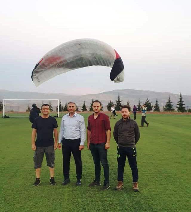 Şebinkarahisar Semaları Yamaç Paraşütünü Sevd