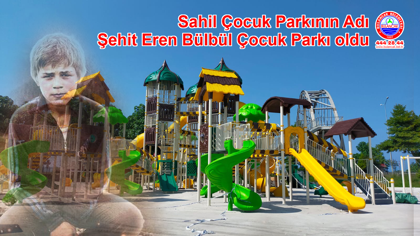 Eren Bülbül’ün adı Sahil Çocuk Parkına verildi