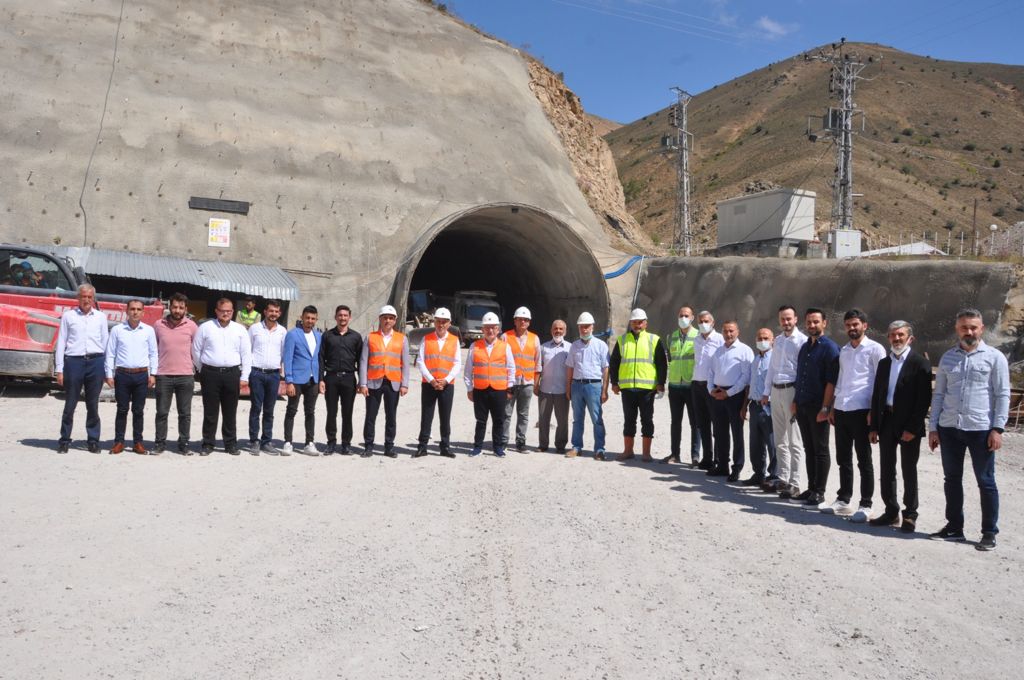  Eğribel Tüneli'nde sona yaklaşıldı! 