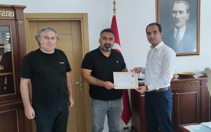 Kaymakam Uzan Alucra Merkez Derneğine Teşekkür Etti