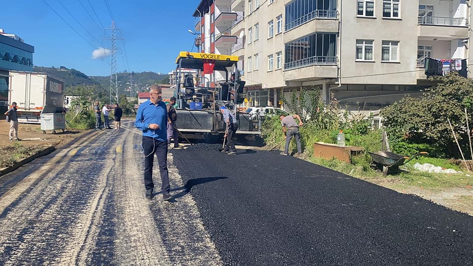 Bulancak Belediyesi’nden asfalt hamlesi