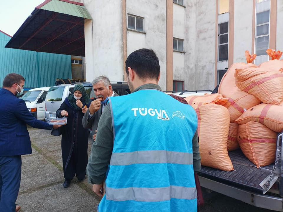 TÜGVA, Bulancak’ta Fındık üreticilerine tebessüm oldu.