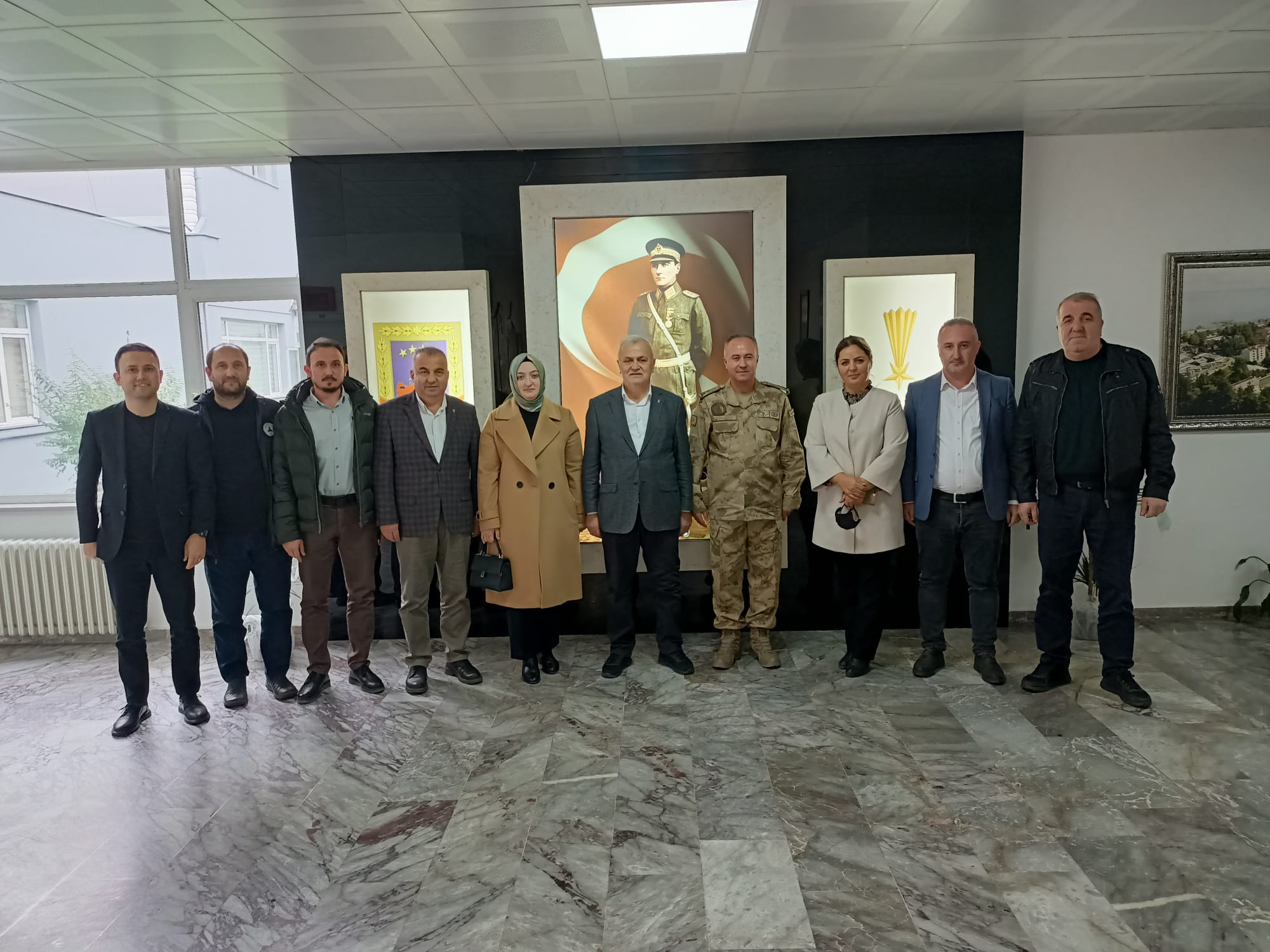 AK PARTİ İL YÖNETİMİ’NİN KURUMLARA ZİYARETLERİ DEVAM EDİYOR.