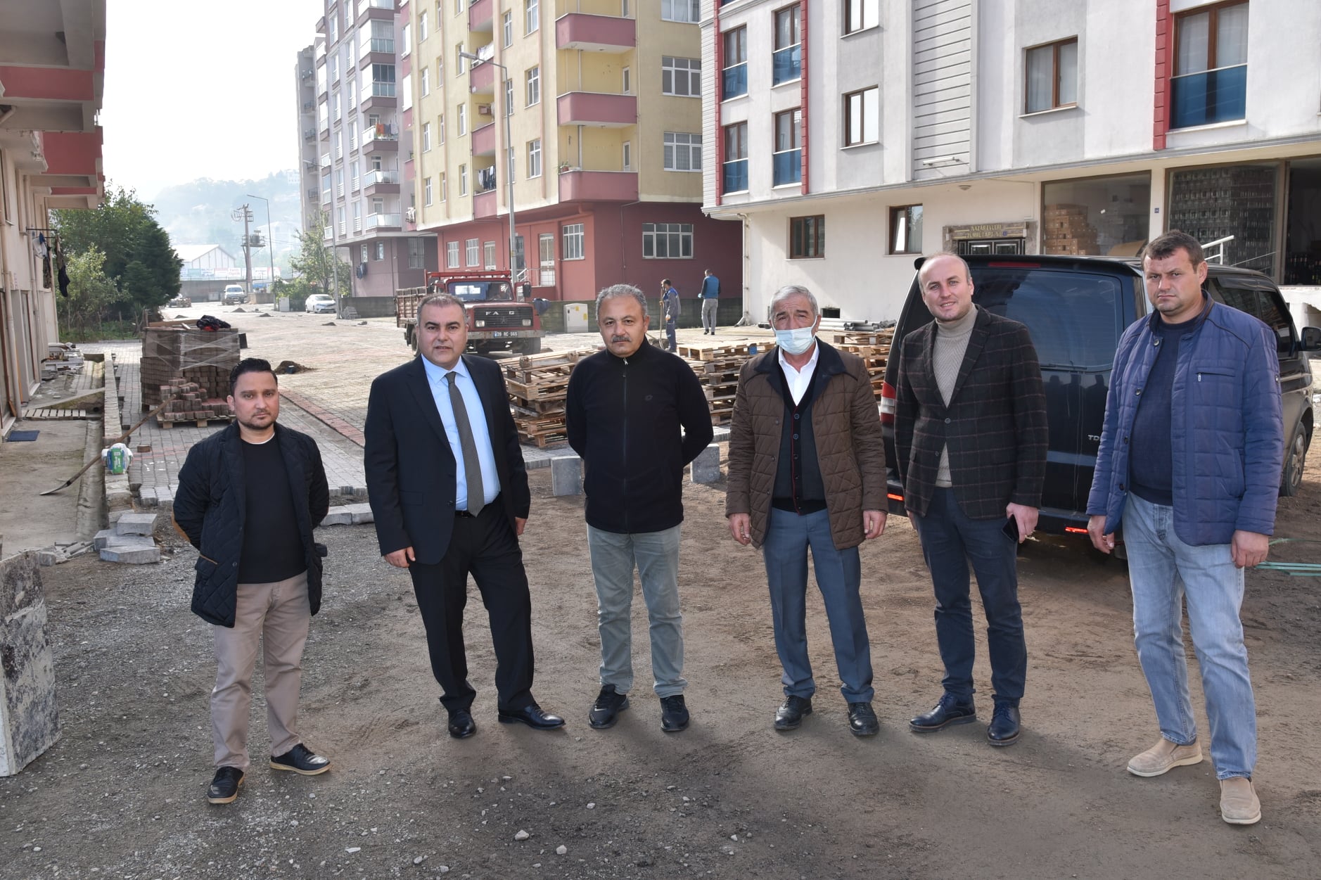 YEŞİLTEPE MAHALLESİNDE ÜST YAPI ÇALIŞMALARINA BAŞLANDI
