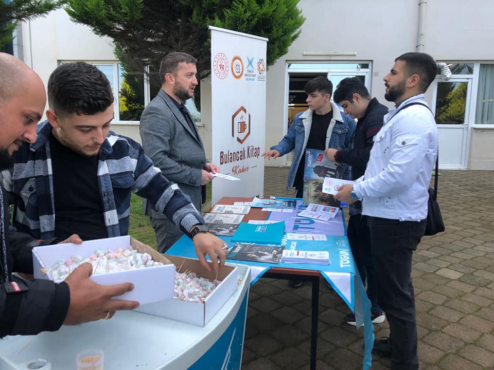 TÜGVA Bulancak'tan Üniversitede stant çalışması