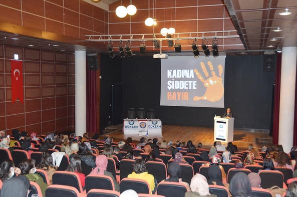 Kadına yönelik şiddete hayır!