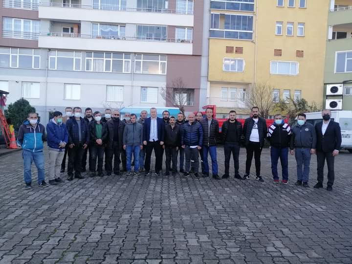 Başkan Emür İşçilerle Bir Araya Geldi