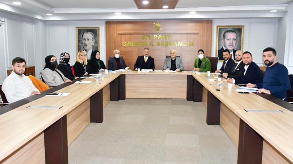SEÇİM İŞLERİ BAŞKAN YARDIMCISI BÜLENT YAĞMUR GİRESUN’DA