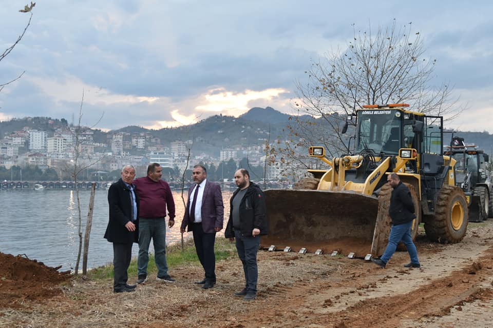 SOSYAL YAŞANTI ALANI ÇALIŞMALARI SÜRÜYOR