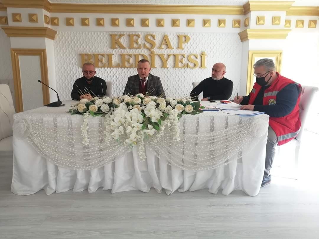 KEŞAP BELEDİYESİ OCAK AYI MECLİS TOPLANTISI YAPILDI
