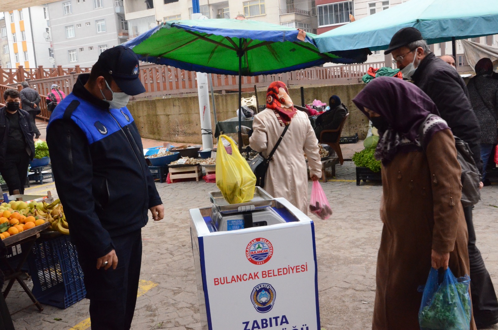 Zabıta’dan Tartı Hizmeti