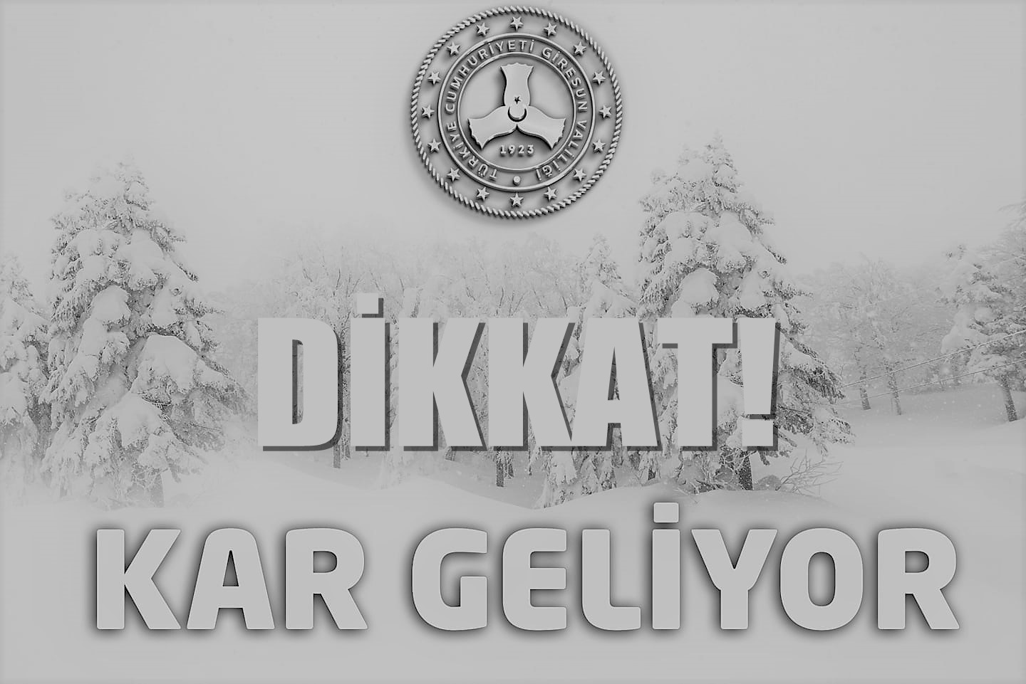 DİKKAT: Yoğun Kar Yağışları Bekleniyor!