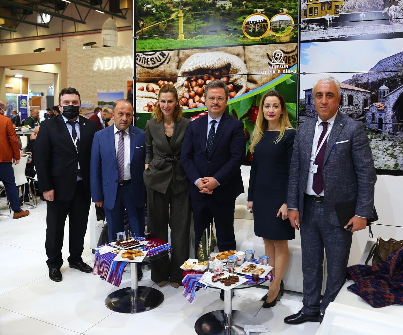 EMITT Fuarında Giresun Valiliği Standına Yoğun İlgi Vardı