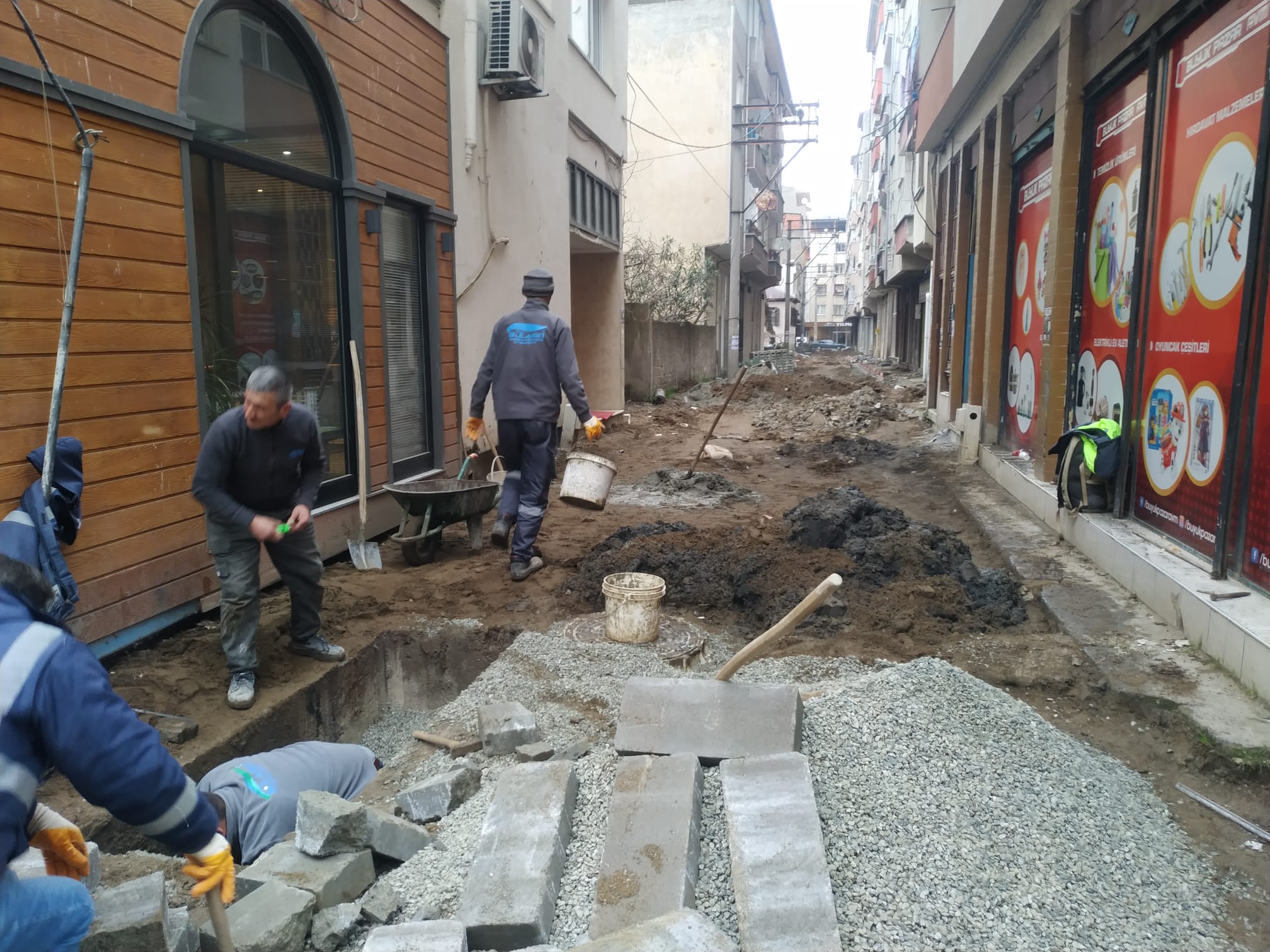 İhsaniye Mahallesi Küp Taşla Yenilenecek!
