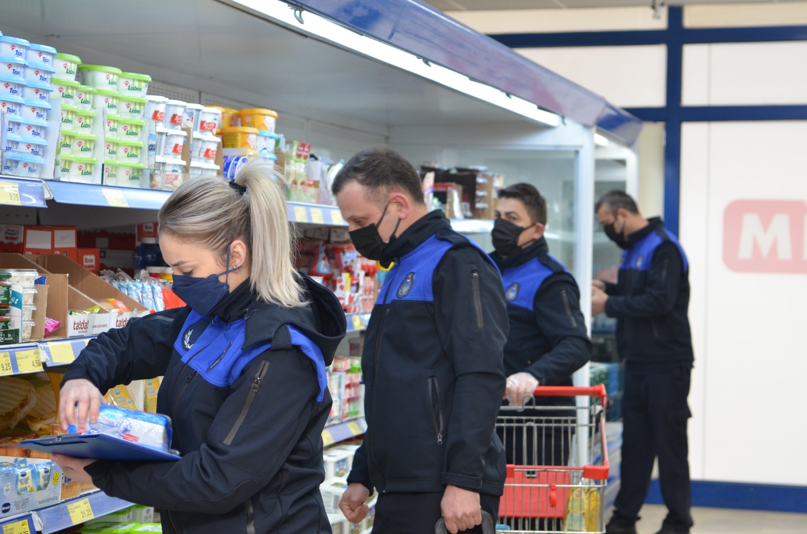 Marketlere KDV denetimi yapıldı