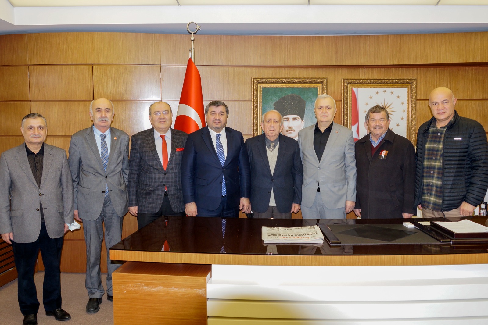 TURİZM VE TANITMA DERNEĞİ’NDEN ŞENLİKOĞLU’NA ZİYARET        