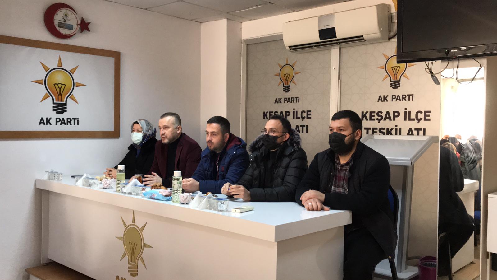 BAŞKAN EMÜR İLÇE DANIŞMA MECLİS TOPLANTISINA KATILDI