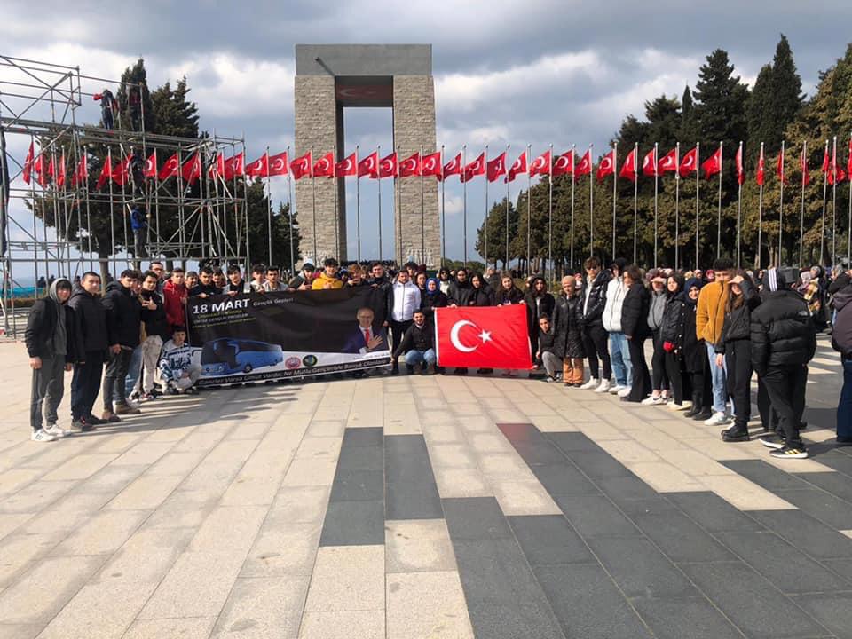 18 Mart Çanakkale gezisi gerçekleştirildi
