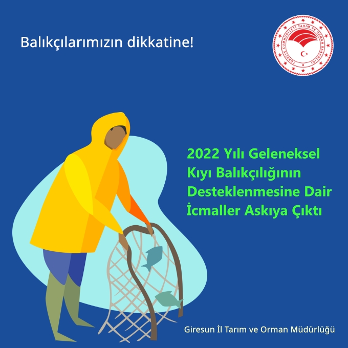 Balıkçılarımızın dikkatine!